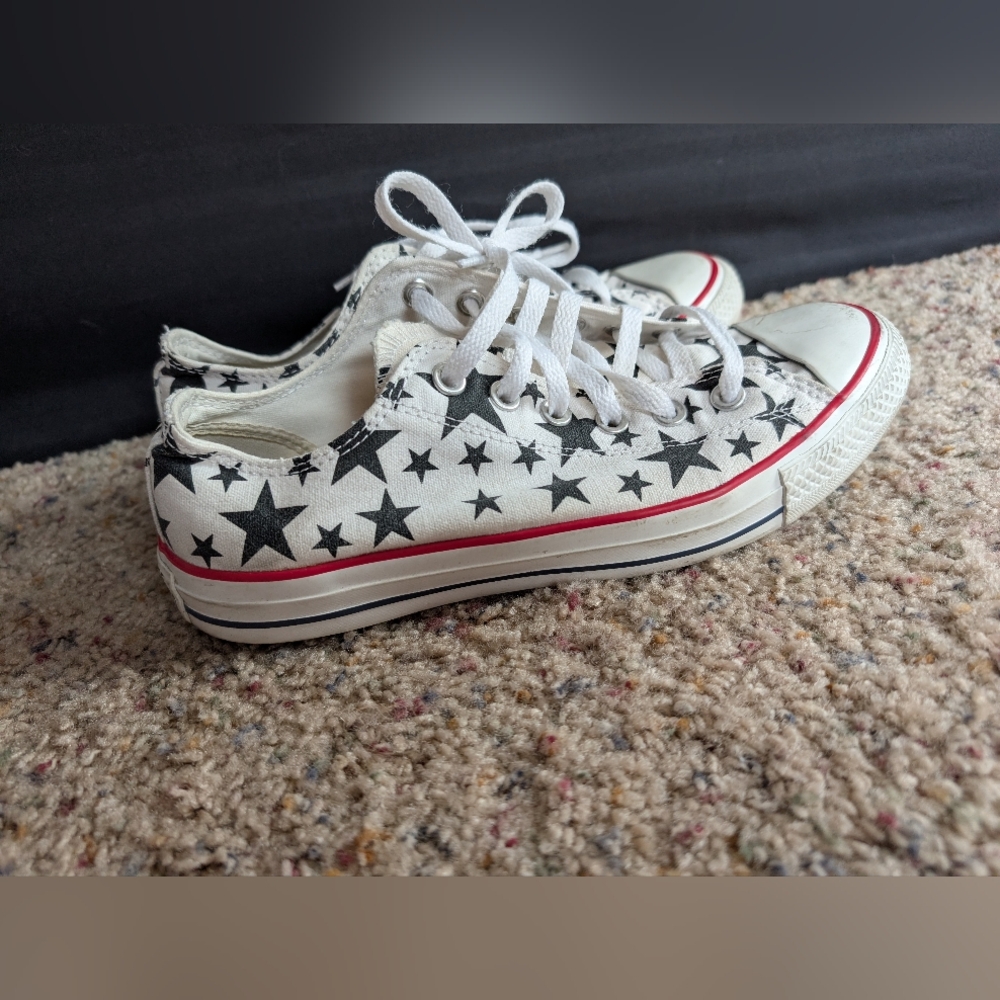 Converse Black and White Star Sneakers